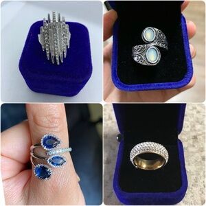 4 women rings size 9